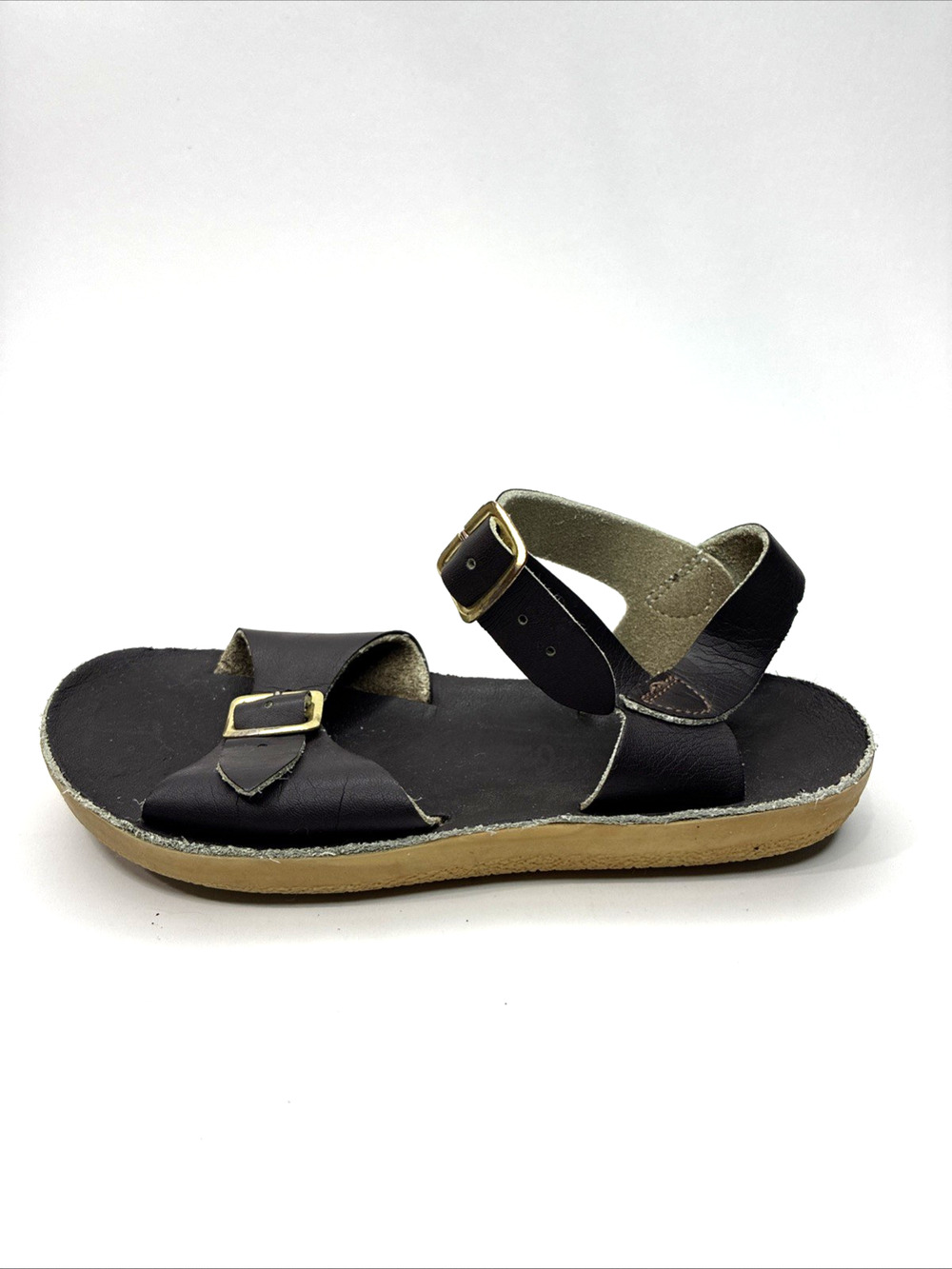 Hoyway Kids Size 11 Black Sandals Adjustable Buckle Straps Unisex Girls